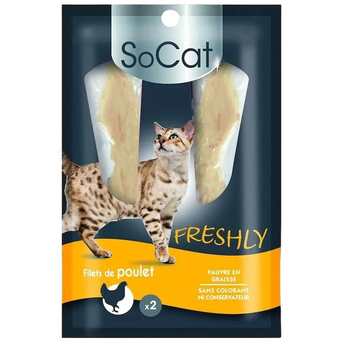 RIGA Socat Freshly Friandises pour chat au filet de poulet