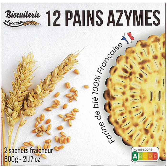 BISCUITERIE D’AGEN – Pains azyme 600 g