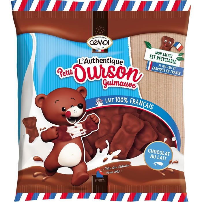 CEMOI – L’Authentique Petit Ourson Guimauve 170g