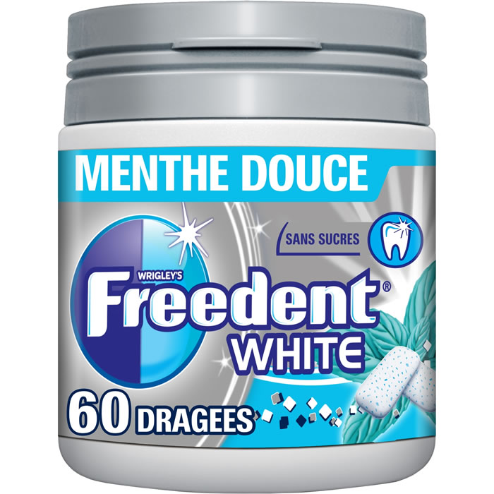 FREEDENT White Chewing-gum menthe douce 84g