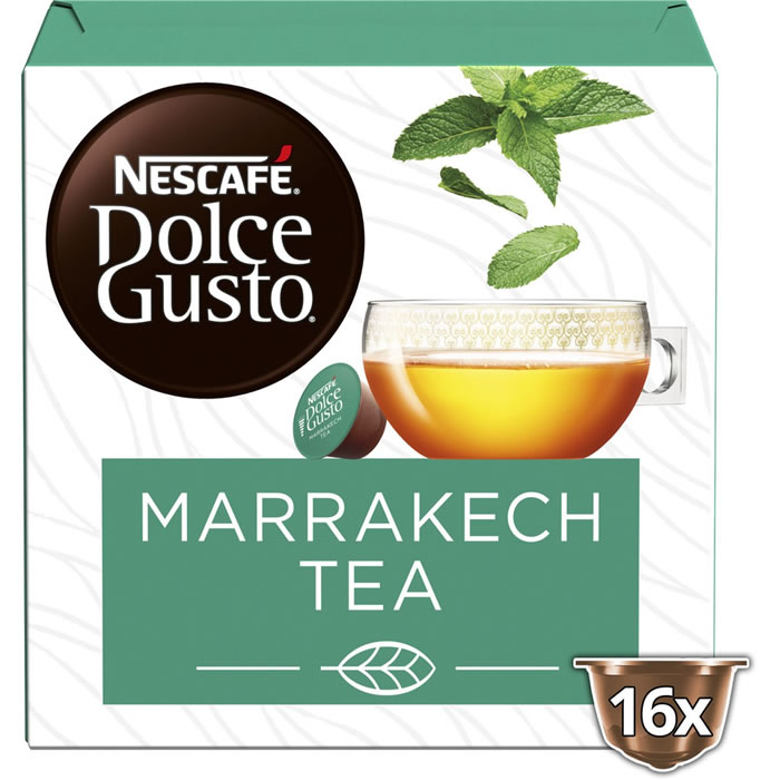 NESCAFE Dolce Gusto – Capsules de thé Marrakech (16 capsules)