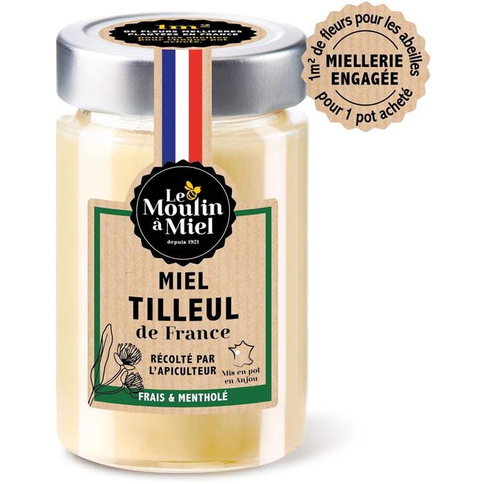 LE MOULIN À MIEL – Miel de tilleul 250 g