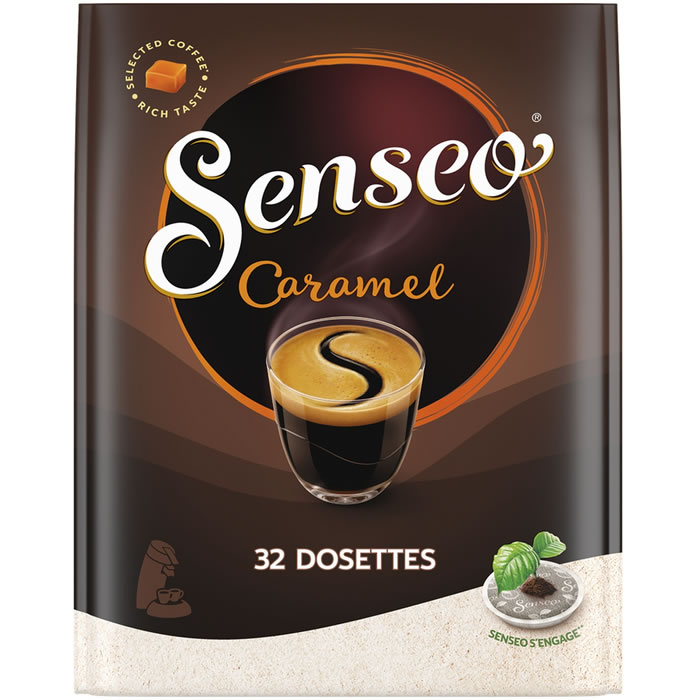 SENSEO – Dosettes de café caramel (32 dosettes)
