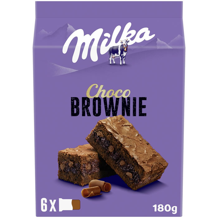 Brownies au chocolat au lait MILKA 180g