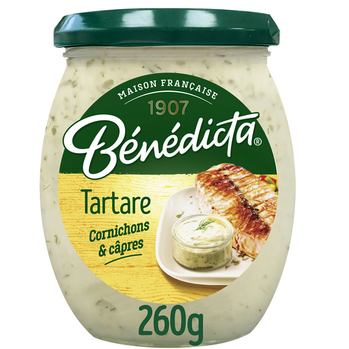 BENEDICTA – Sauce tartare – 260g