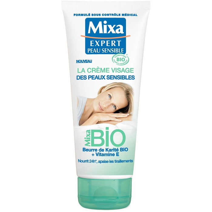 MIXA Expert – Crème visage au beurre de karité bio 100 ml