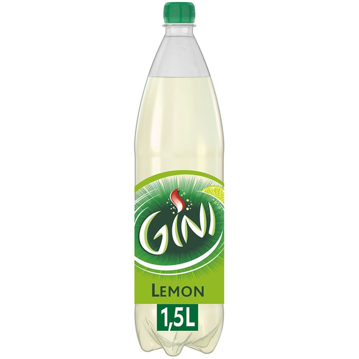 GINI Lemon – Boisson gazeuse au citron 1,5 L