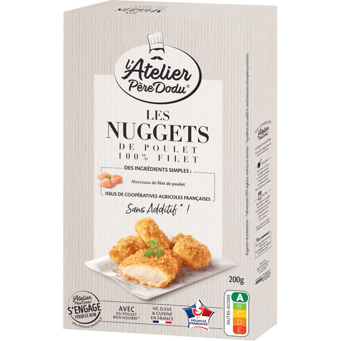 PERE DODU L’Atelier – Nuggets de poulet 200g