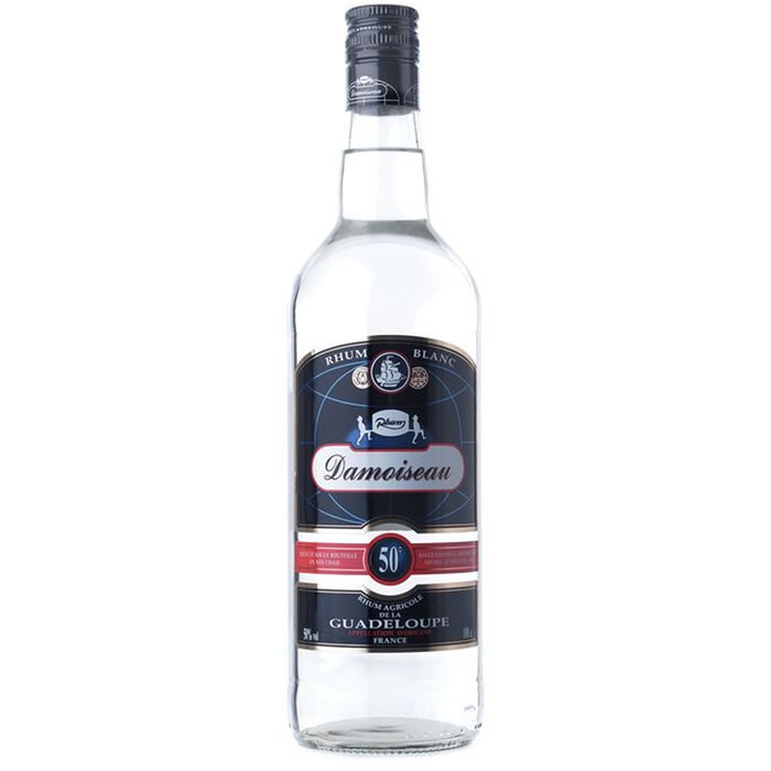 DAMOISEAU – Rhum blanc agricole de Guadeloupe 1L