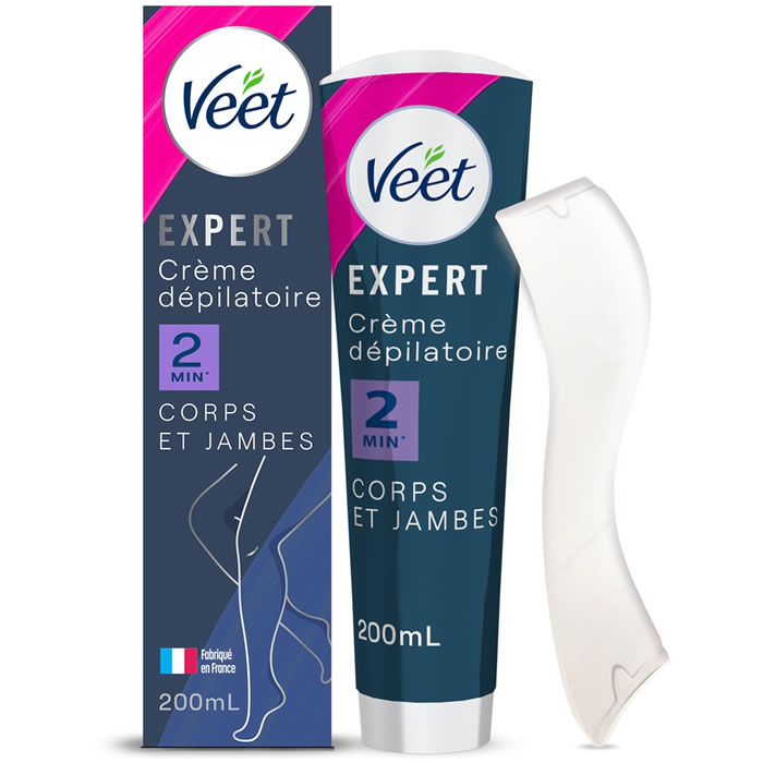 VEET Expert – Crème dépilatoire corps et jambes 200 ml