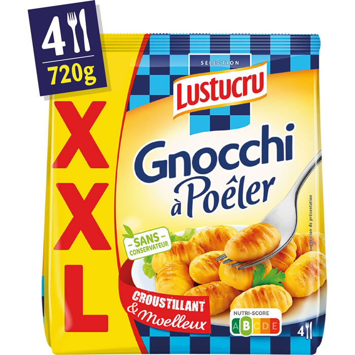 LUSTUCRU – Gnocchi à poêler 720g