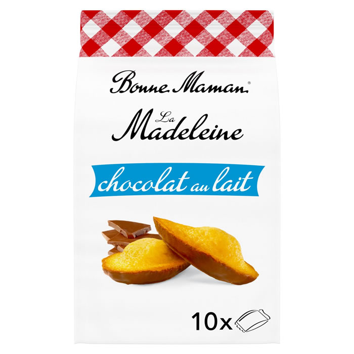 BONNE MAMAN – Madeleines enrobées au chocolat au lait 300 g