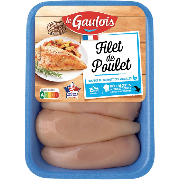LE GAULOIS Filets de poulet blanc