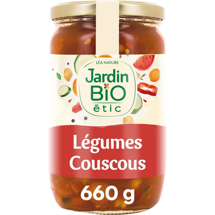 JARDIN BIO Étic – Légumes pour couscous et plats orientaux bio 660g
