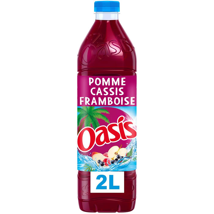 OASIS – Boisson à la pomme, cassis et framboise 2 L