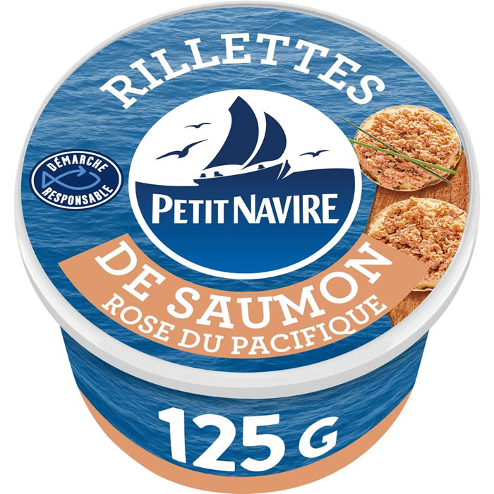 PETIT NAVIRE – Rillettes de saumon 125g