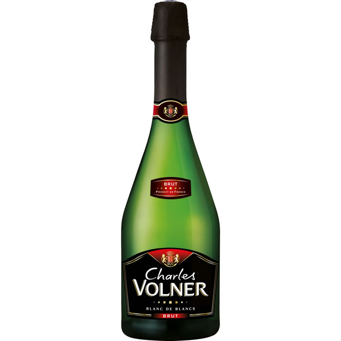 Brut CHARLES VOLNER Vin mousseux de qualité 75 cl