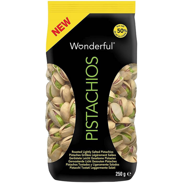 WONDERFUL – Pistaches légèrement salées 250 g