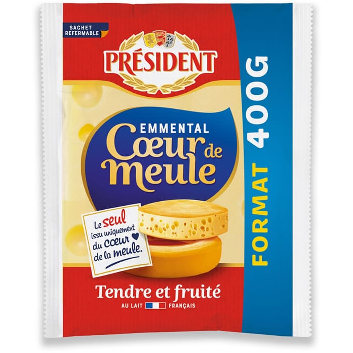 PRESIDENT – Emmental 400g
