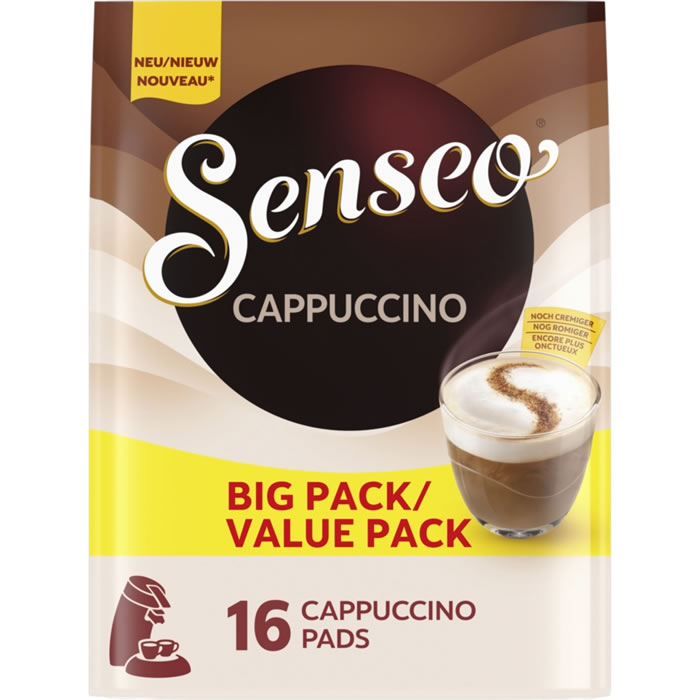 SENSEO – Dosettes de café cappuccino (16 dosettes)