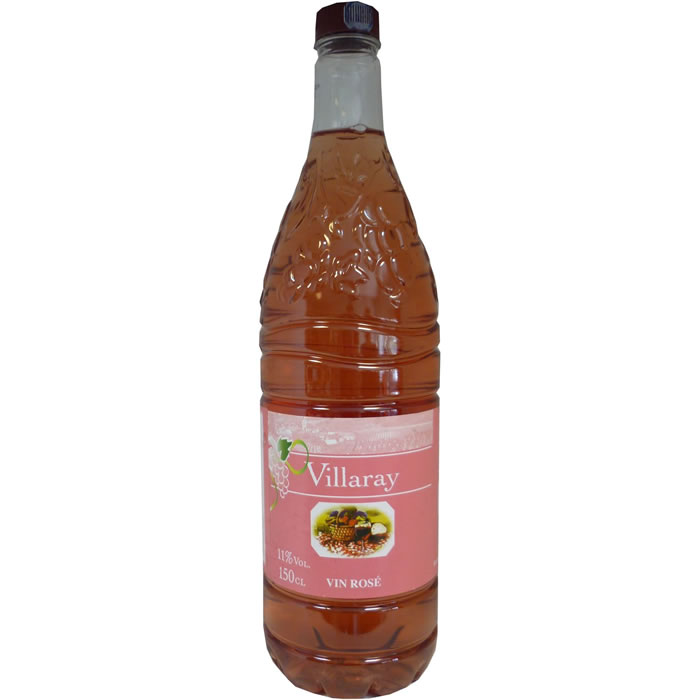 VILLARAY – Vin de table rosé 1,5 L