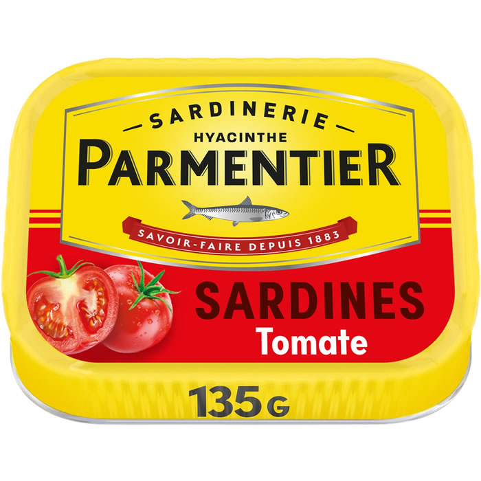 PARMENTIER – Sardines à la tomate 135 g