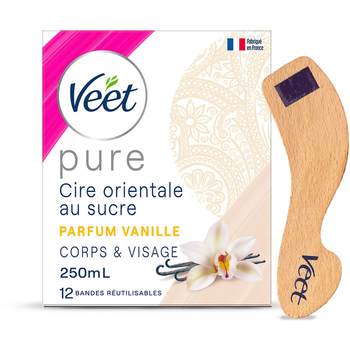 VEET – Cire chaude orientale aux huiles essentielles et vanille 250 ml