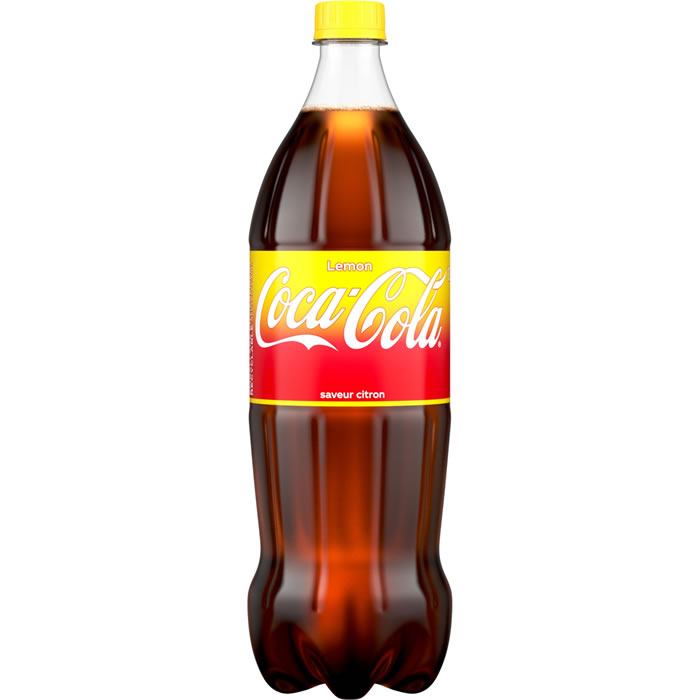 COCA-COLA – Boisson gazeuse aux extraits végétaux citron 1,25 L