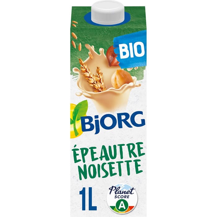 BJORG Boisson végétale à l’épeautre et noisette bio – 1L