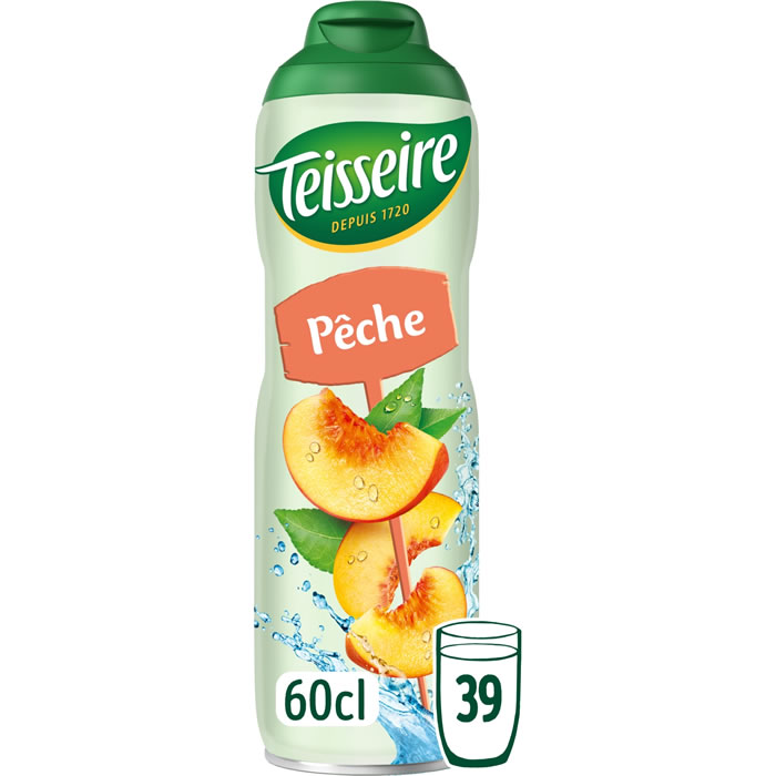 TEISSEIRE – Sirop de pêche 60 cl