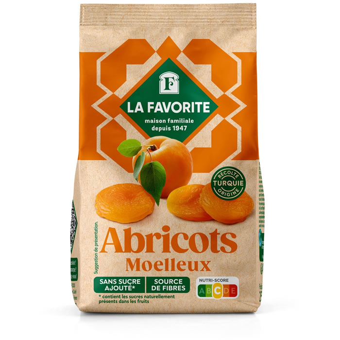 LA FAVORITE – Abricots secs sans sucre ajouté 250 g