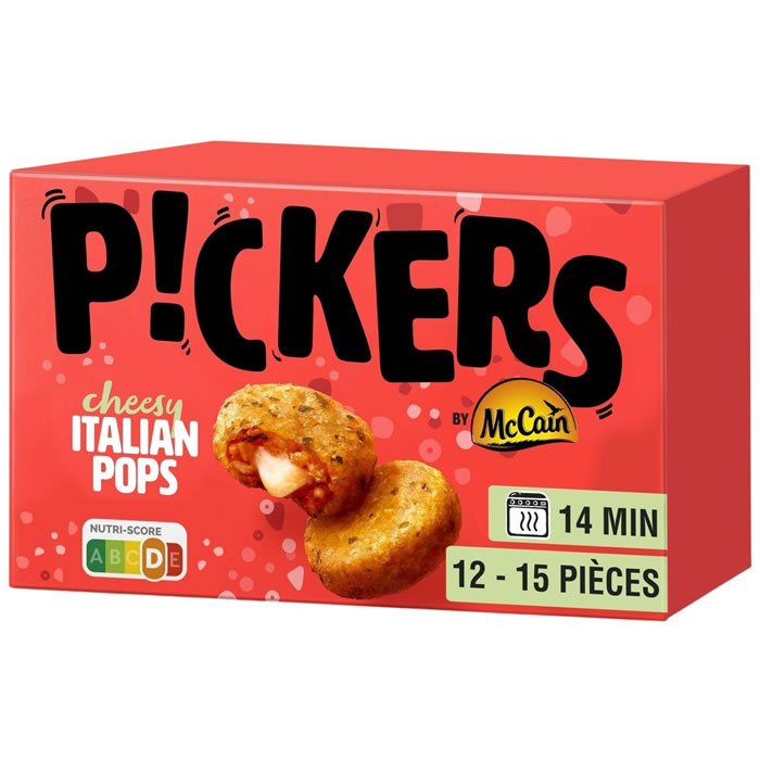 MC CAIN Pickers – Bouchées panées à la mozzarella, risotto et tomate (230g)