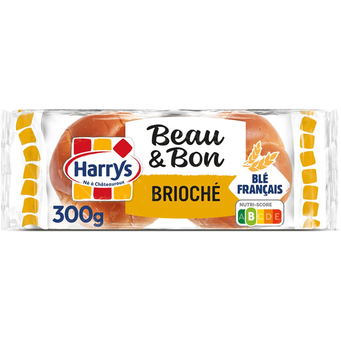 HARRYS Le Brioché – Pains hamburgers nature 300 g
