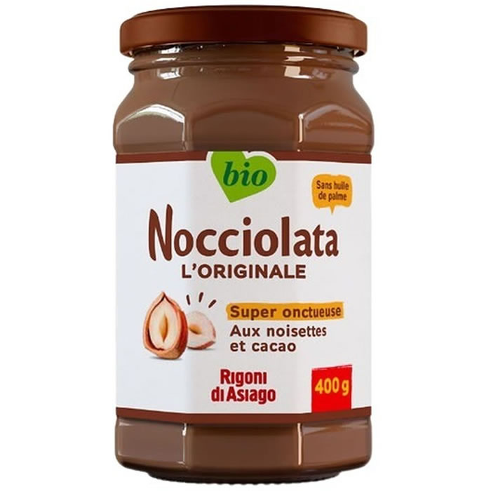 NOCCIOLATA – Pâte à tartiner cacao & noisettes bio 400g 400 g