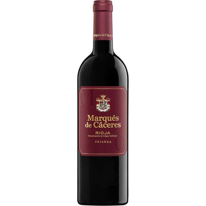 Vin rouge ESPAGNE Rioja Marques Caceres 75 cl
