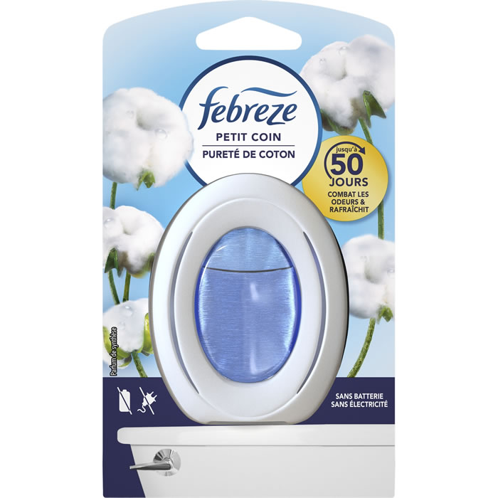 FEBREZE Petit Coin Désodorisant pureté coton