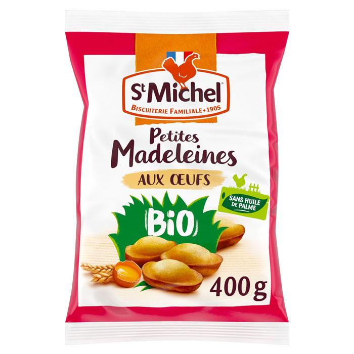 ST MICHEL – Madeleines bio 400g