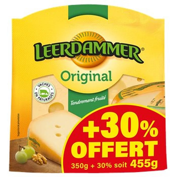 LEERDAMMER – Fromage nature 455g
