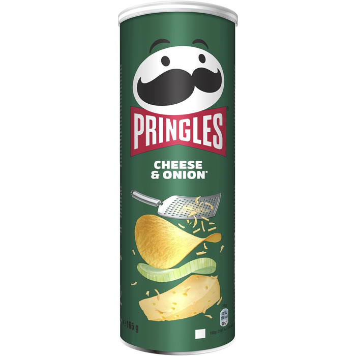 PRINGLES – Chips tuiles saveur fromage et oignon 165g
