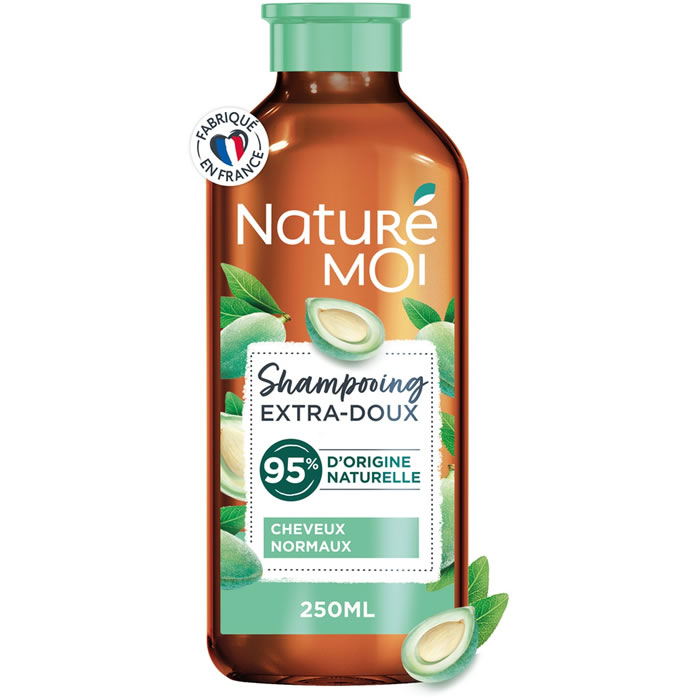 NATURE MOI – Shampoing extra-doux à l’amande douce 250 ml