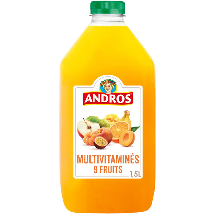 ANDROS – Jus multivitaminé 1,5 L