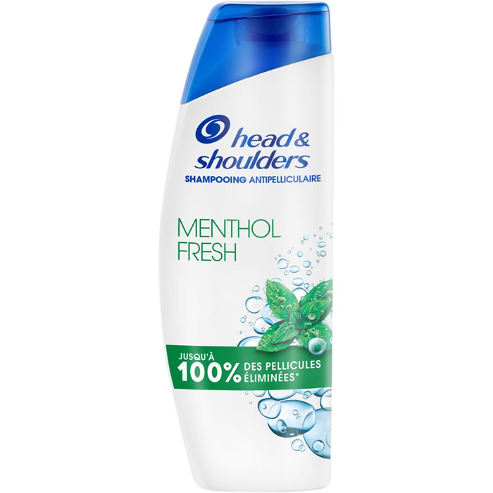 HEAD & SHOULDERS Menthol Fresh – Shampoing antipelliculaire à la menthe 330 ml