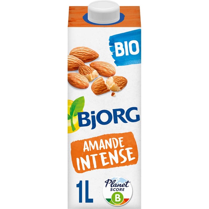 BJORG Boisson végétale au lait d’amande intense bio 1L