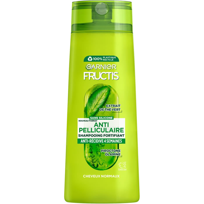 GARNIER Fructis – Shampoing fortifiant antipelliculaire 300 ml