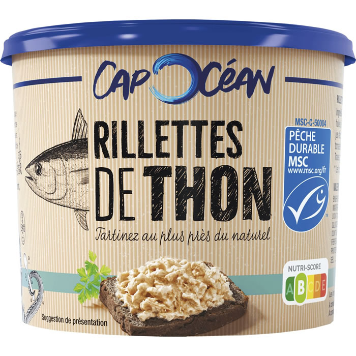 Rillettes de thon MSC – CAP OCEAN