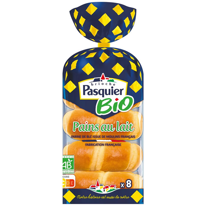 PASQUIER – Pains au lait bio (280g) 280 g