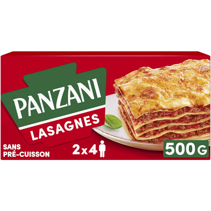 PANZANI Feuilles de lasagnes 500g