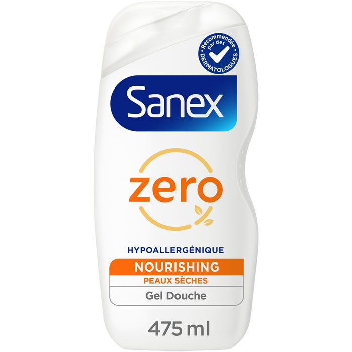 SANEX Zéro % – Gel douche essentiel 475 ml