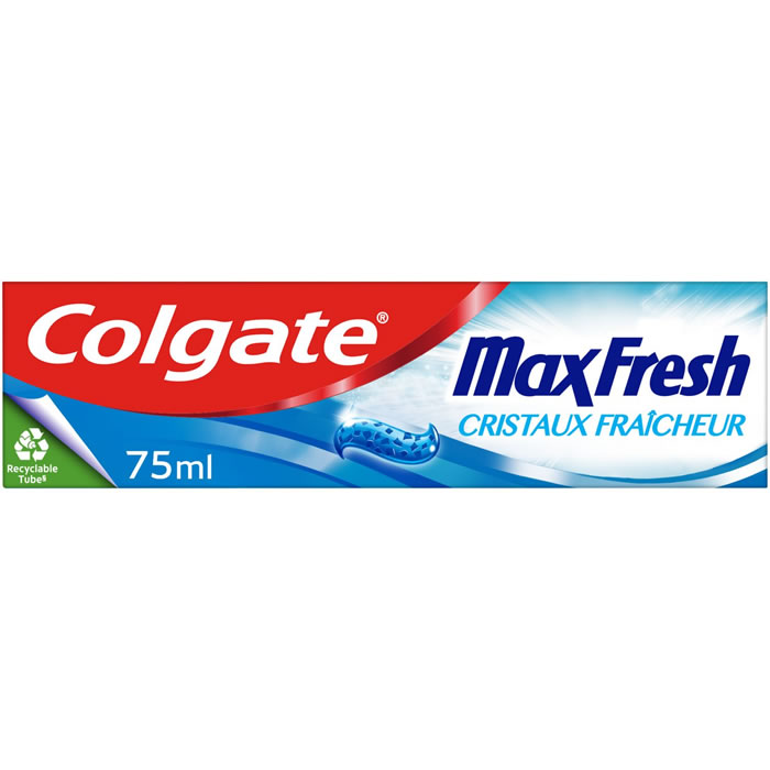 COLGATE Max Fresh – Dentifrice cristaux fraîcheur 75 ml