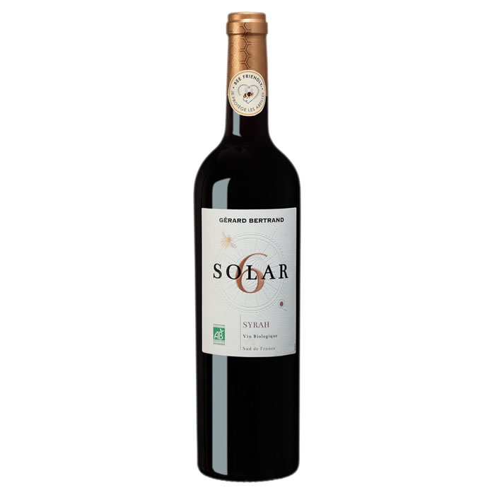 Vin rouge bio IGP CÉVENNES Gérard Bertrand – Solar 6 75 cl